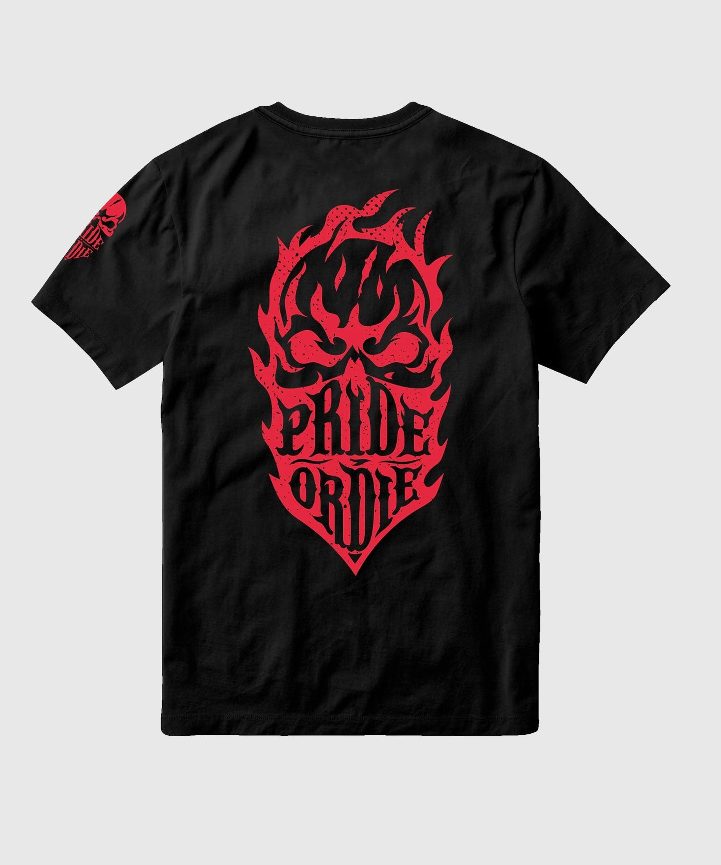 T-Shirt Pride Or Die Reckless Flames - Noir