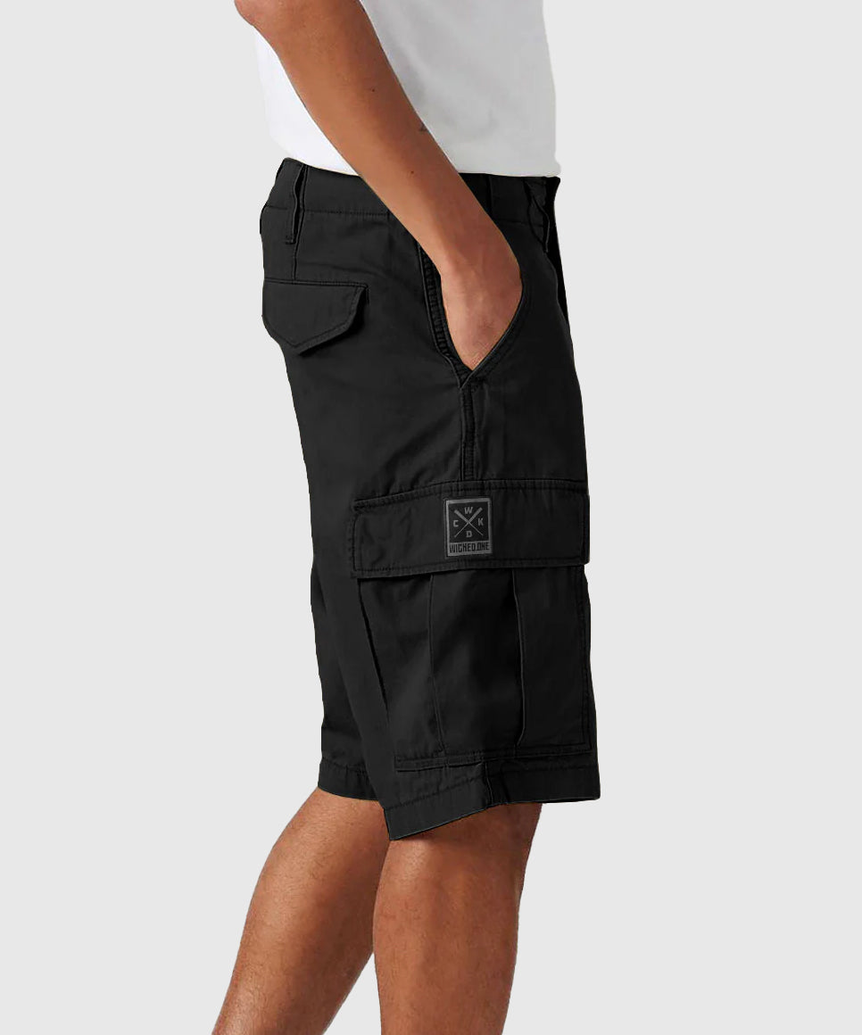 Wicked One Shyne Cargo-Shorts - Schwarz