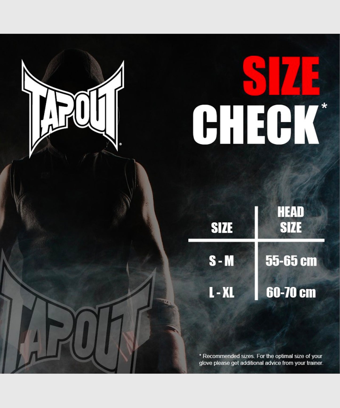 Tapout Boxing Helmet - Black/Red