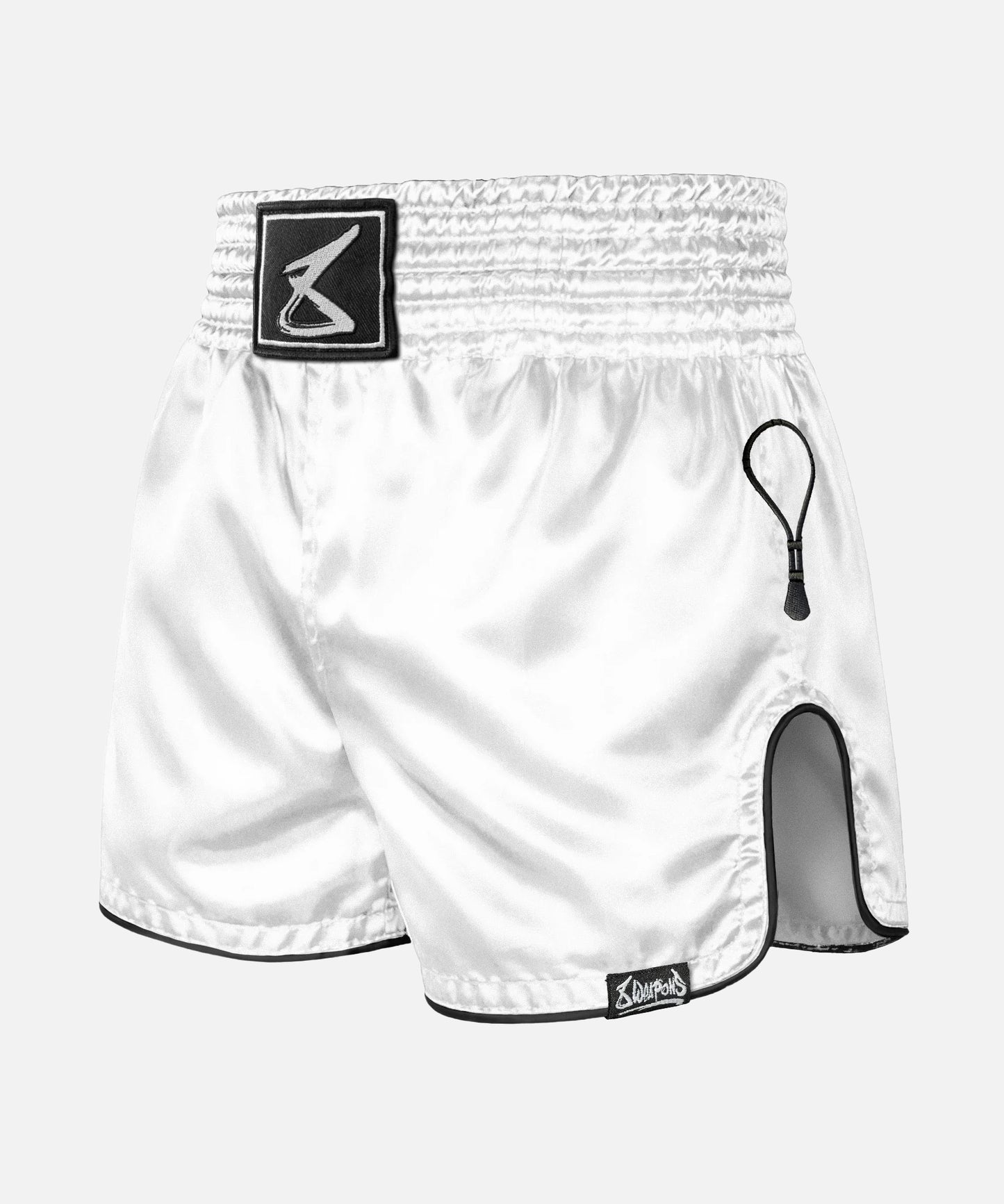 8 Weapons Mongkol Pantalones de Muay Thai - Blanco