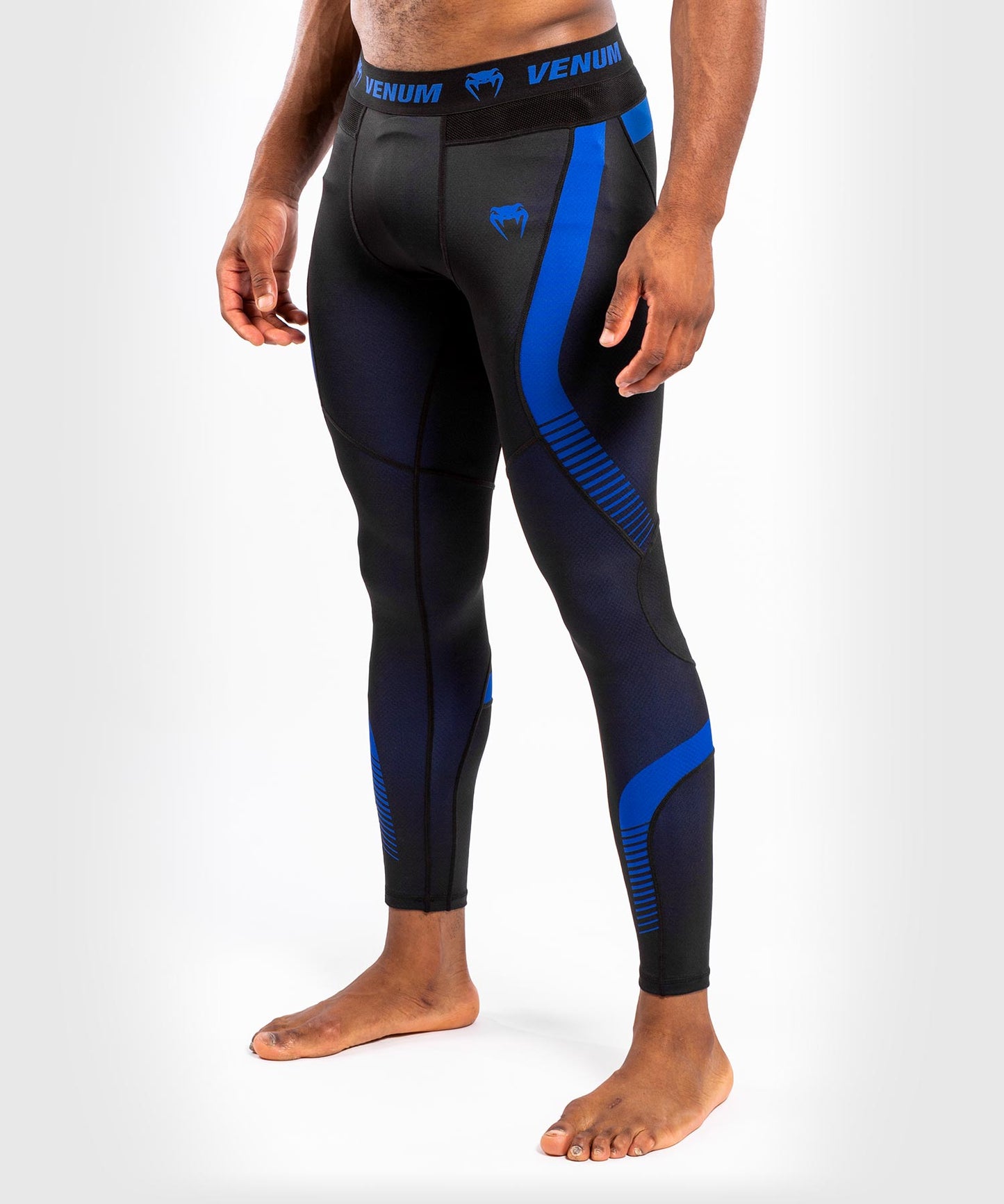 Pantalon de Compression Venum NoGi 3.0 - Noir/Bleu