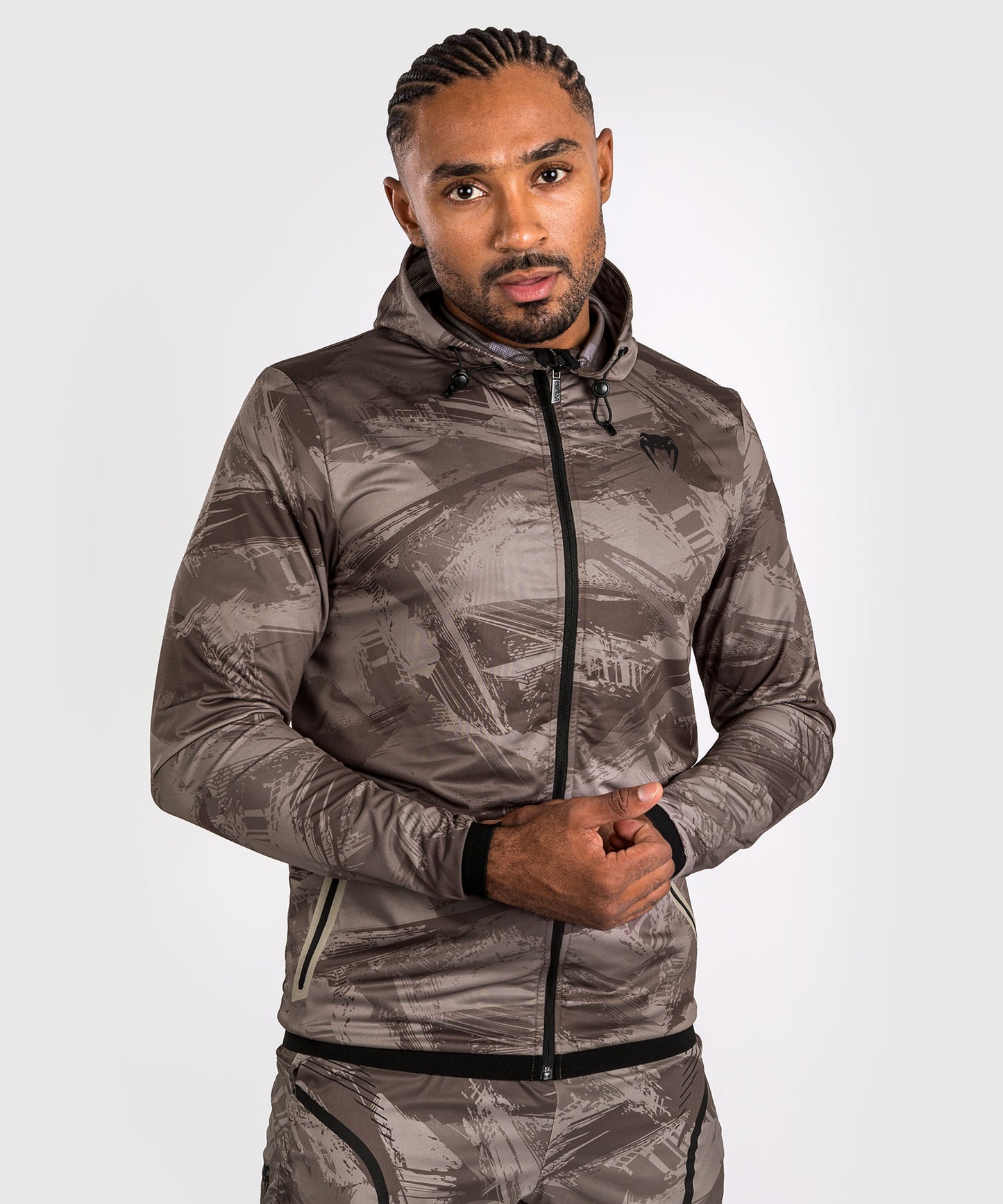 Sweat à capuche Venum Electron 3.0 - Sable