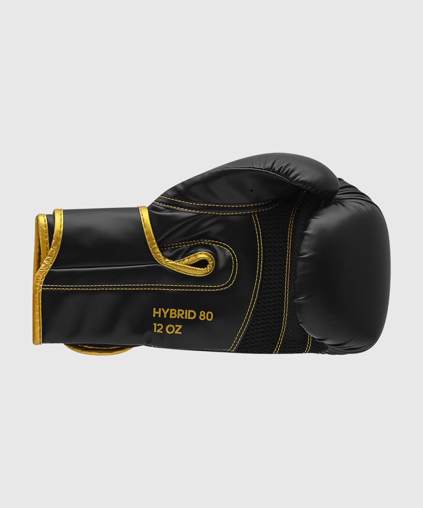 Adidas Hybrid 80 Guantes de Boxeo - Negro/Oro