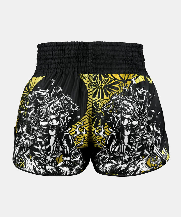 Short De Muay Thai Tuff Payak Wrath Of The Ashura - Noir