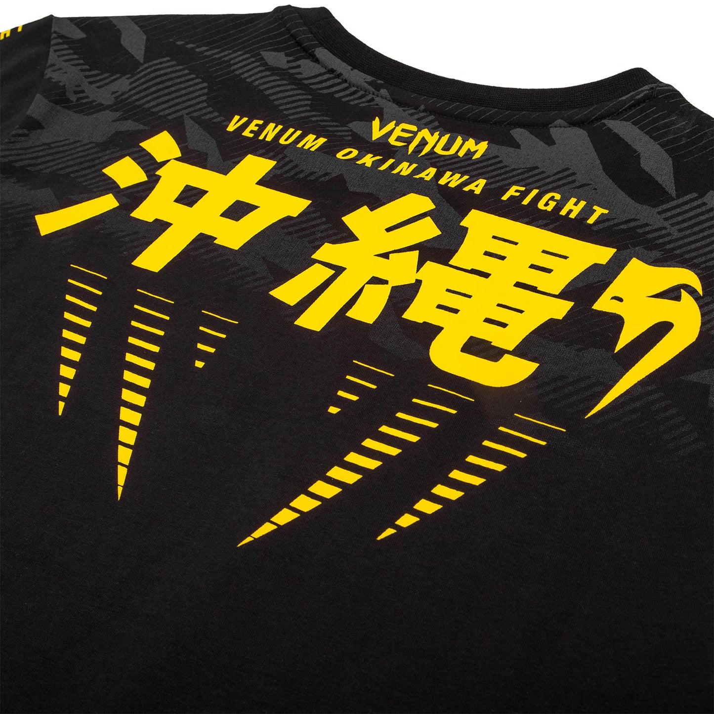 Venum Okinawa 2.0 Kids T-shirt - Black/Yellow - Exclusive