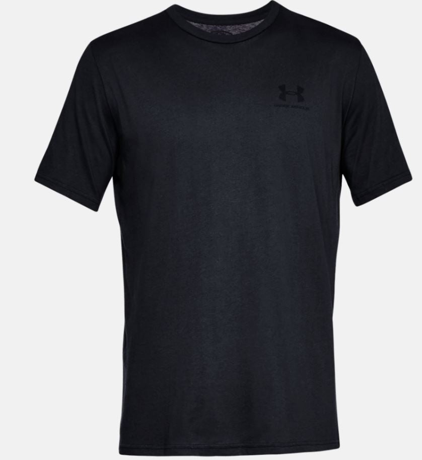 T-shirt Under Armour Sportstyle Left Chest - Noir