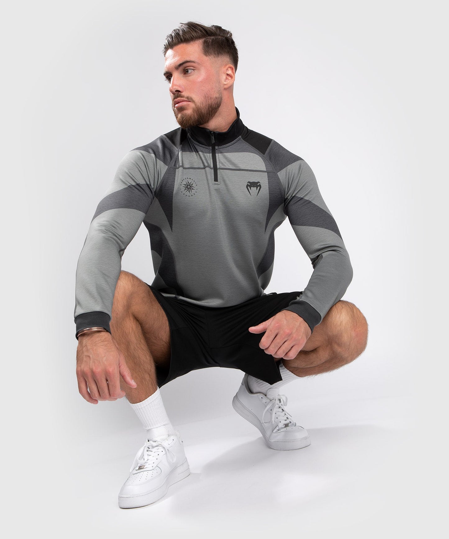 Dry Tech Venum Stone T-Shirt - Long Sleeve - Mineral Green