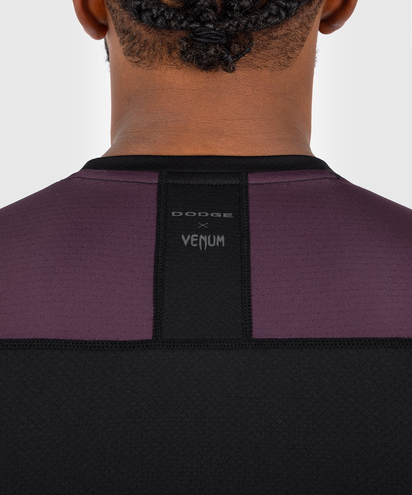 Venum x Dodge Banshee Kurzärmeliger Rashguard für Männer - Schwarz