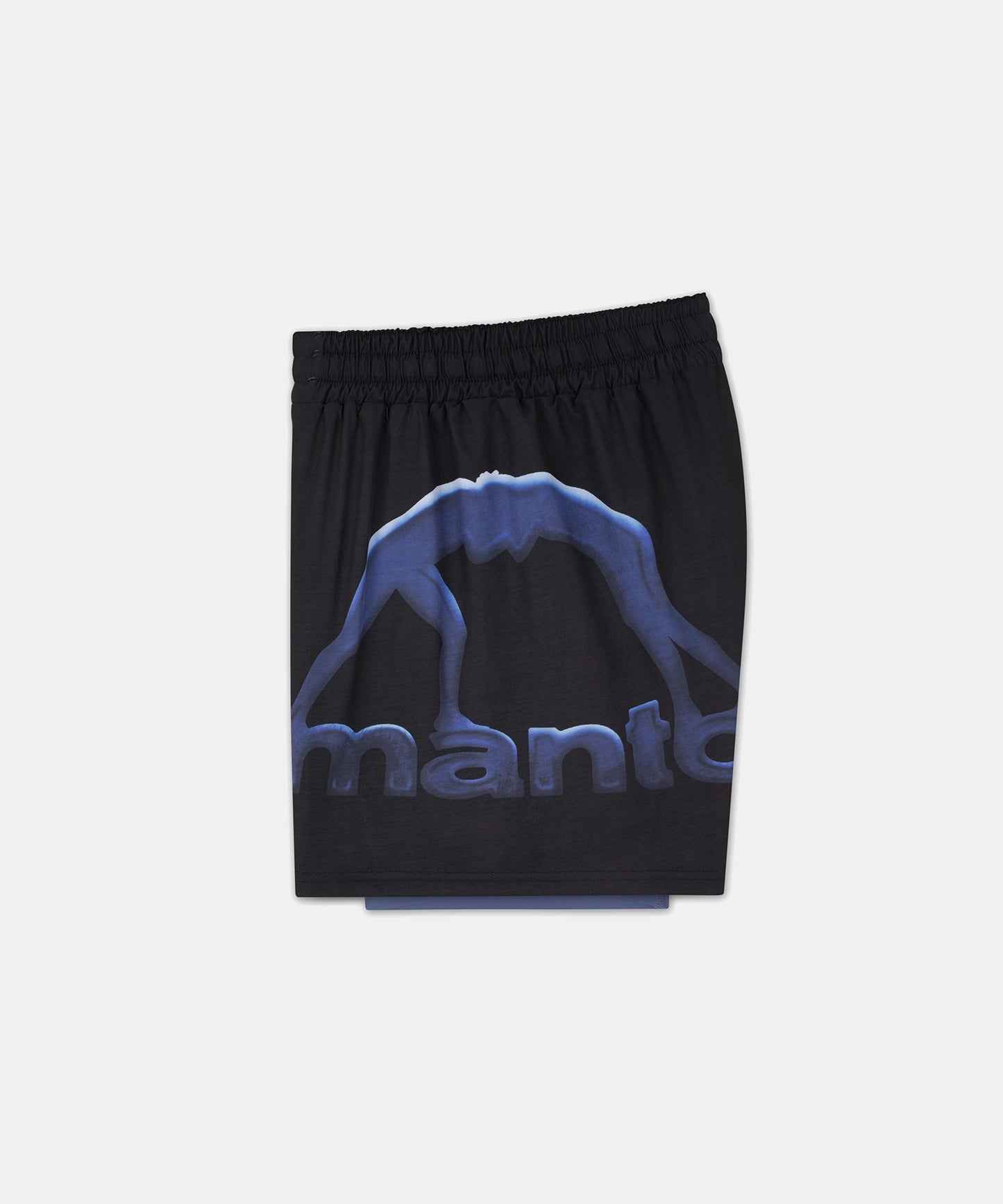 Manto Barong Fightshorts - Schwarz
