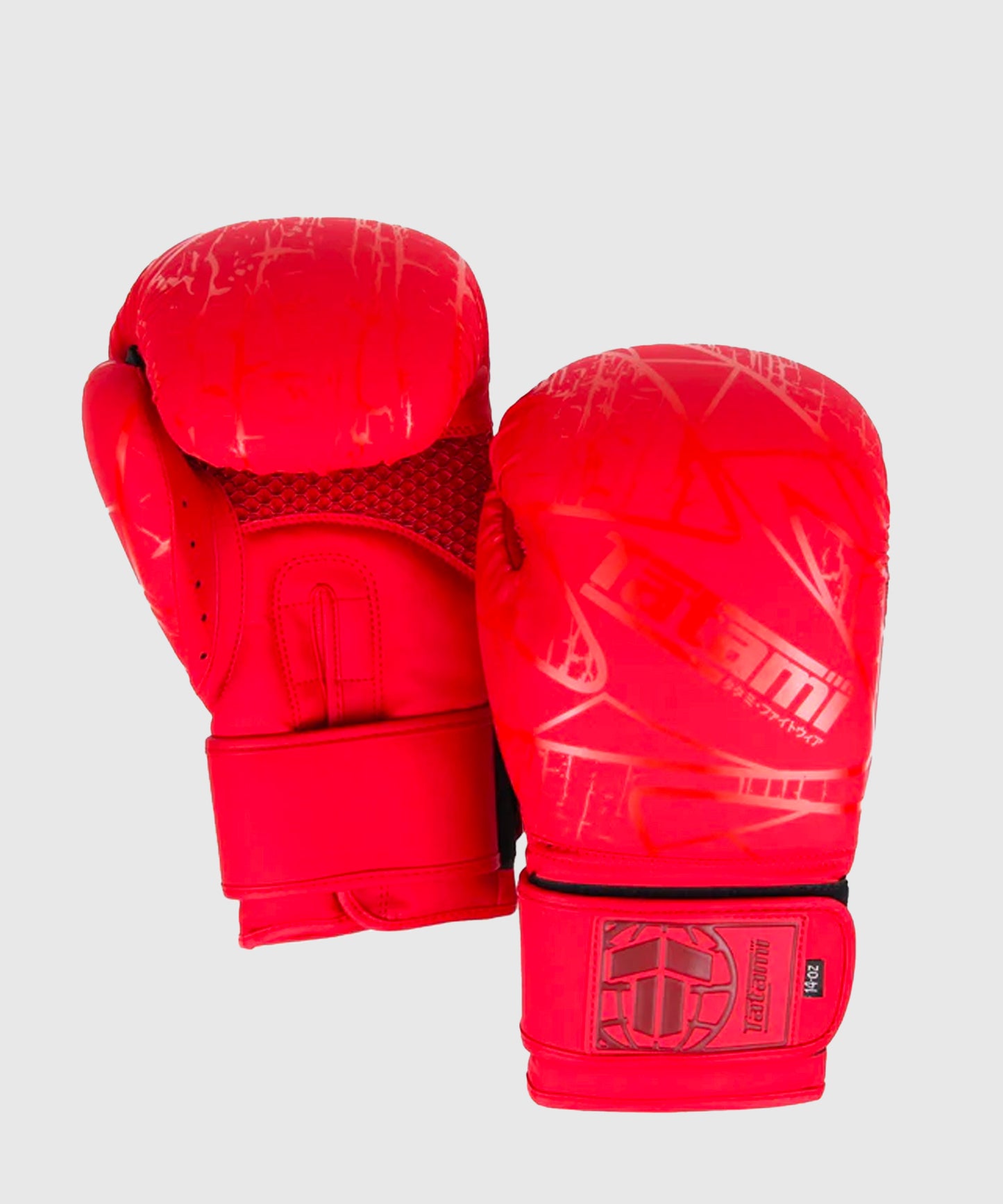 Gants De Boxe Tatami Fightwear Obsidian - Rouge