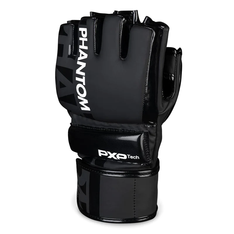 Gants de MMA Apex Hybrid Phantom Athletics - Noir