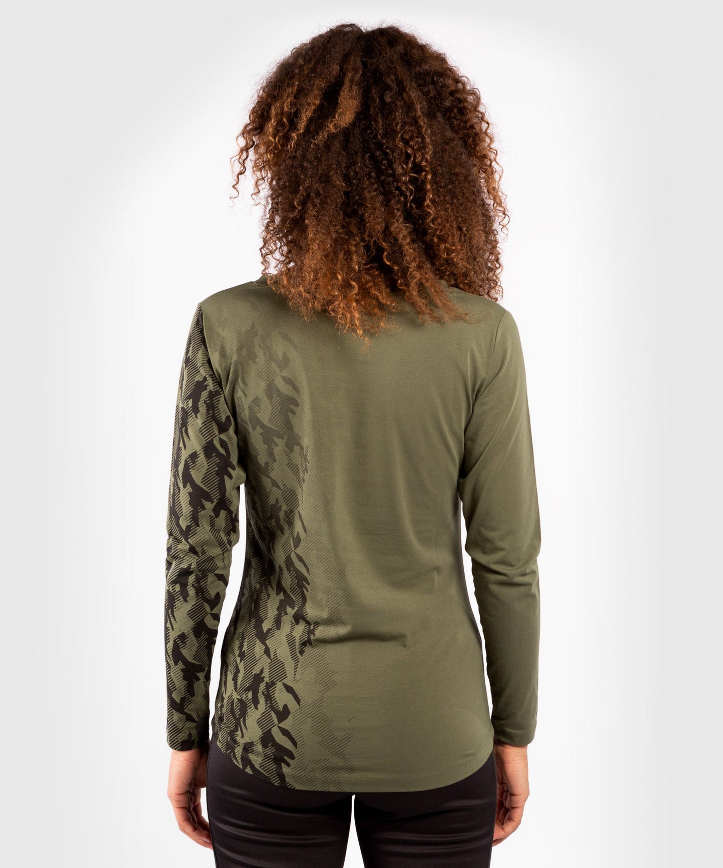 Women's UFC Venum Authentic Fight Week Long Sleeve T-Shirt - Khaki
