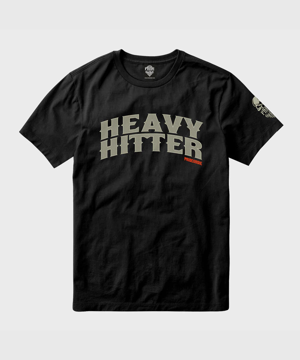 Pride Or Die Heavy Hitter Training T-shirt - Black