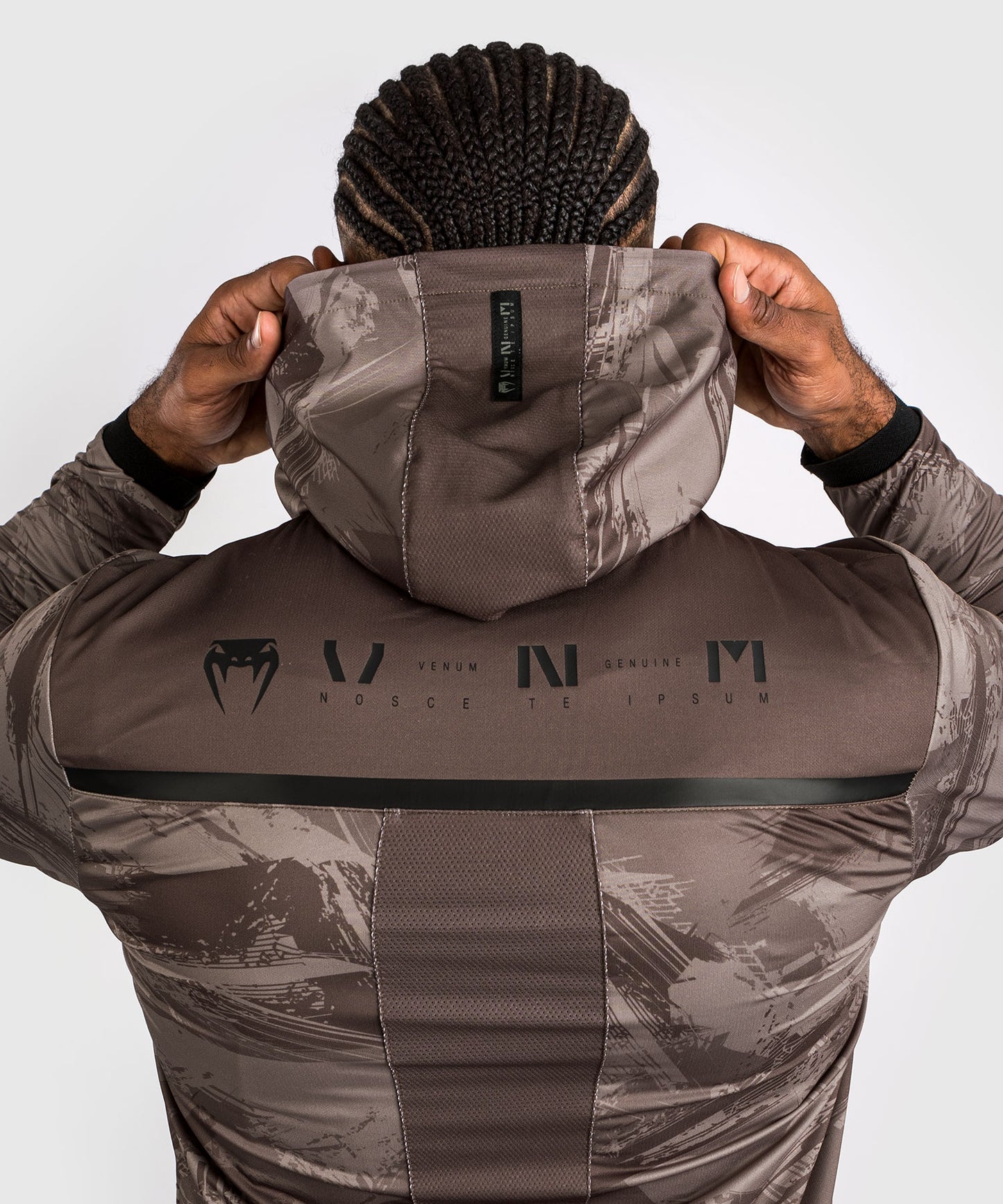 Sweat à capuche Venum Electron 3.0 - Sable