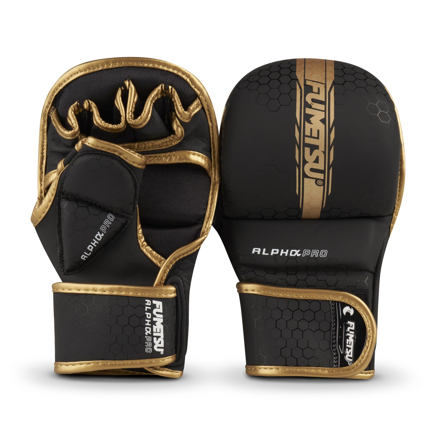 Gants de sparring MMA Alpha Pro Fumetsu - Noir/Or