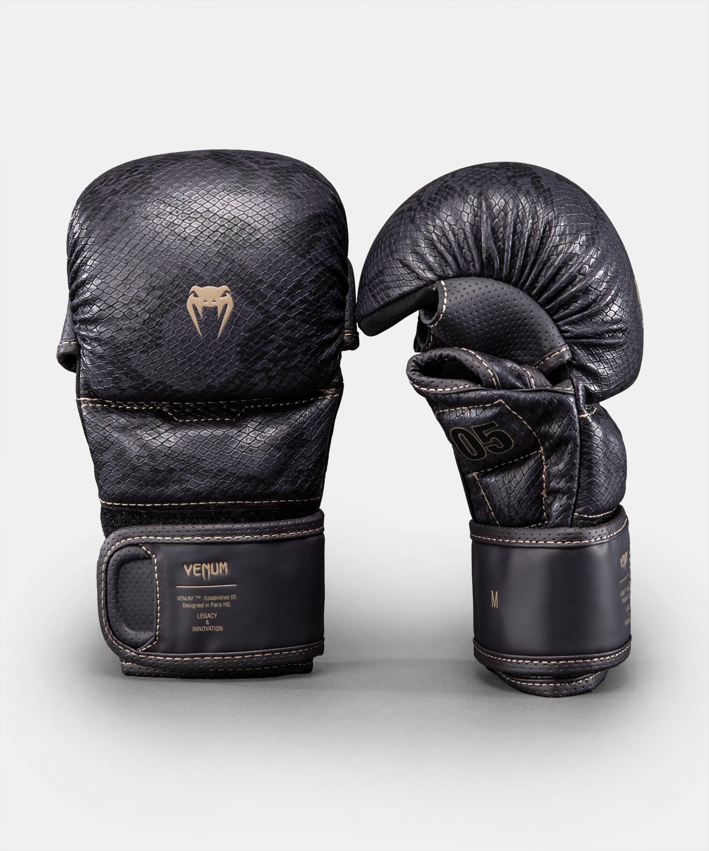 Venum Impact Evo Scales Guantes de Sparring MMA – Púrpura Oscuro
