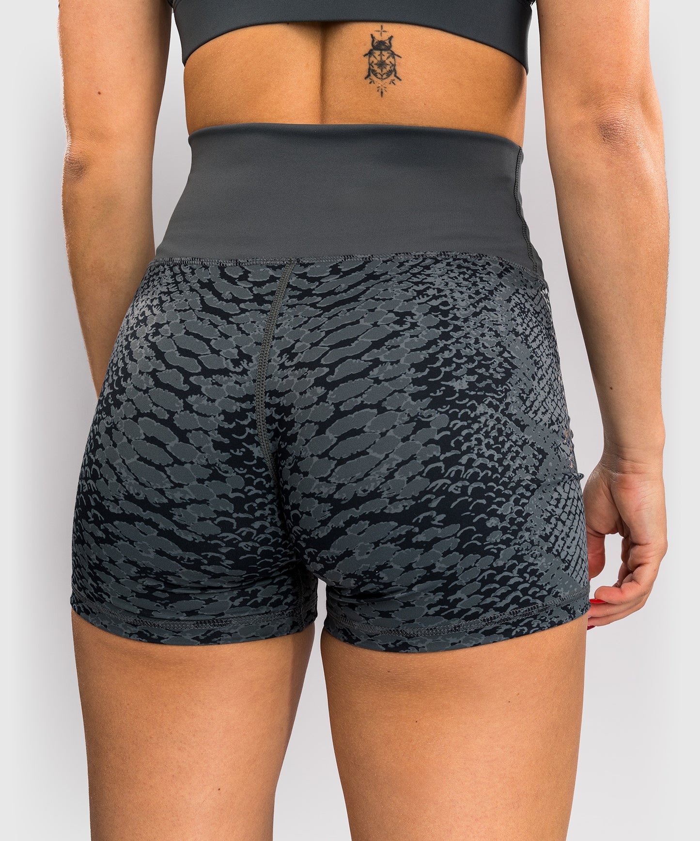 Venum Amazonia Pantalones Cortos de Compresión para Mujer - Gris Oscuro