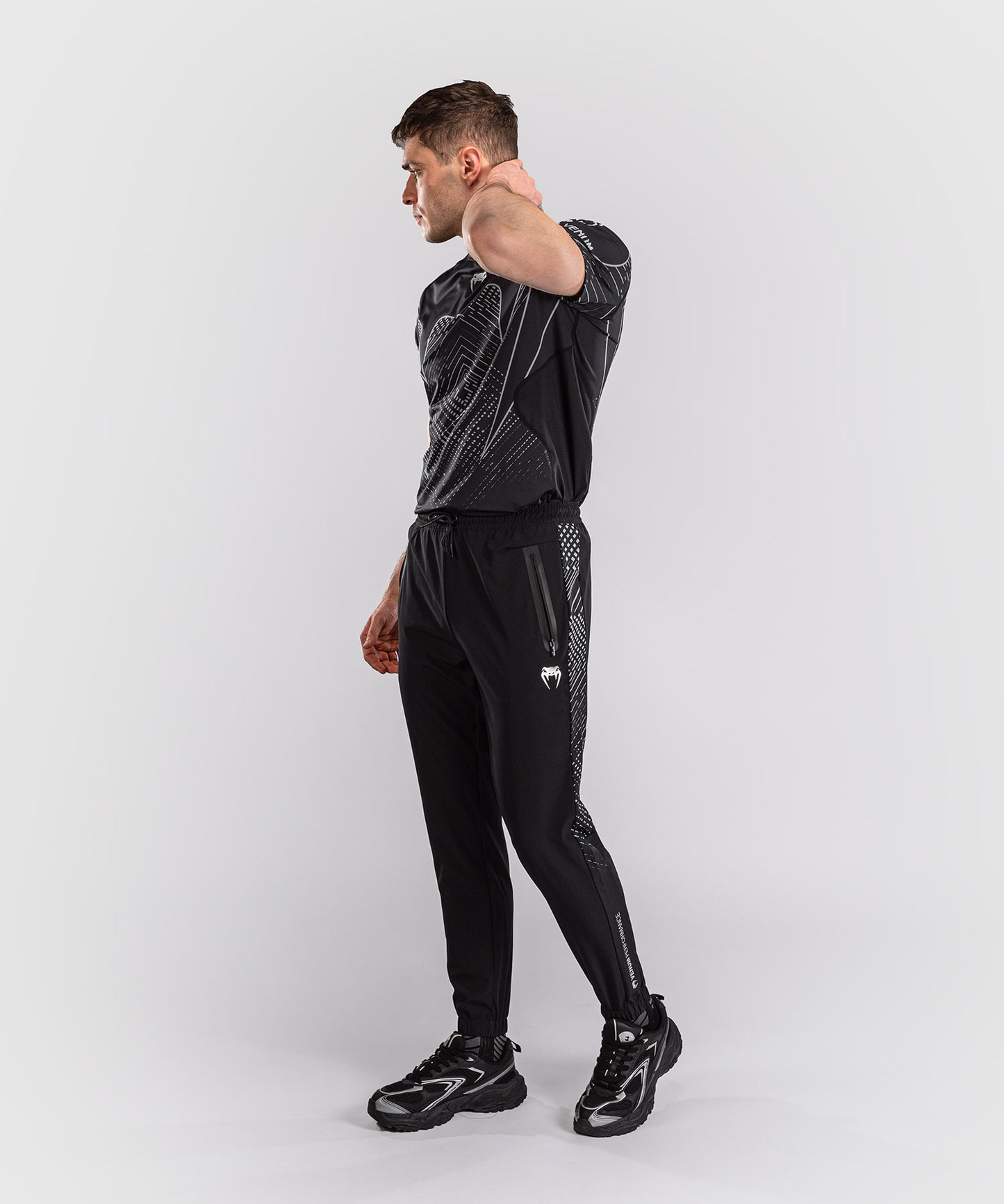 Venum Midnight Fury Jogginghose – Schwarz/Grau/Silber