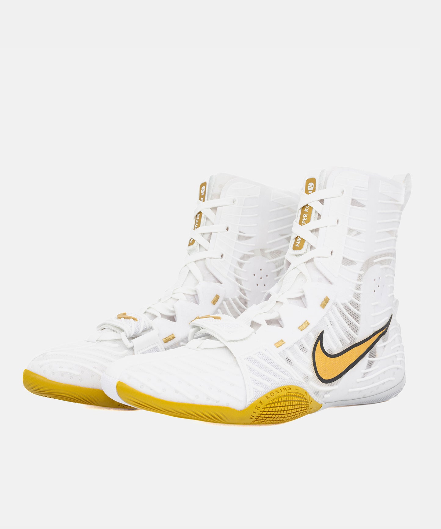 Nike Hyperko 3 Boxing Shoes - White/Gold
