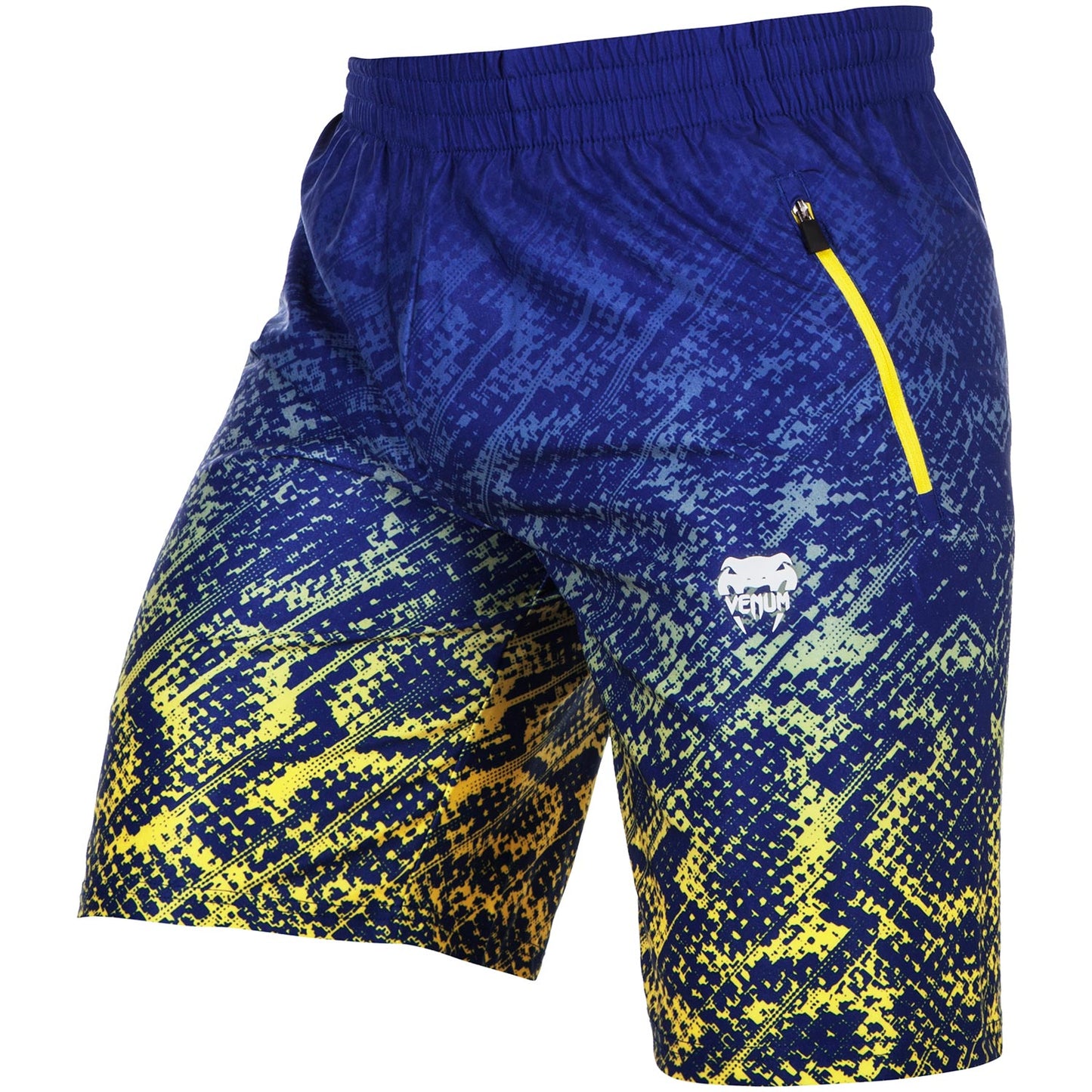 Venum Tropical Fitness Short - Blue/Yellow
