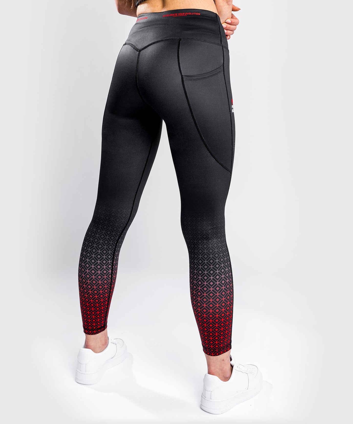 Venum Performance Institute UFC Legging - Black/Red