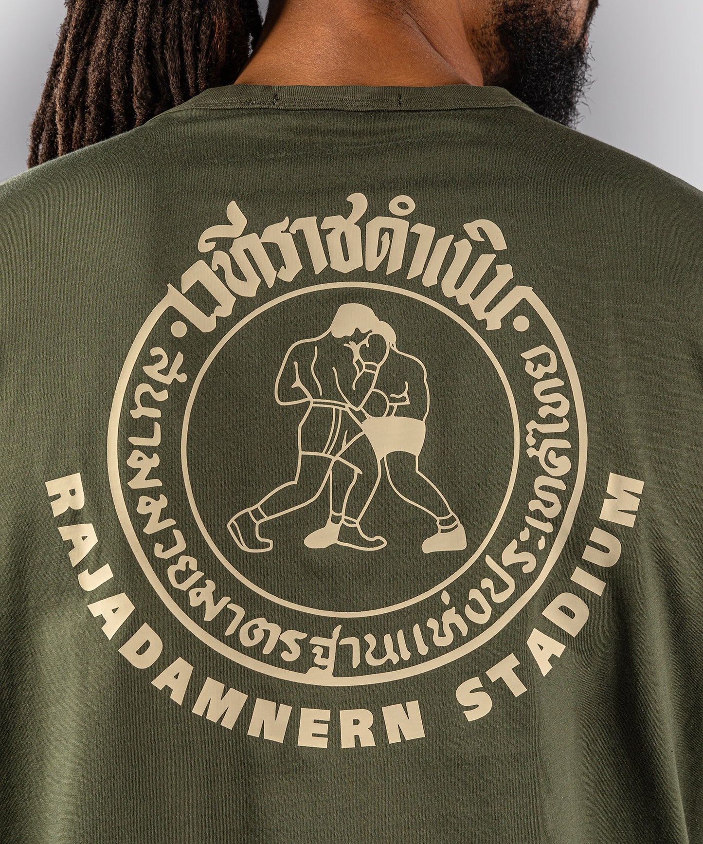 Venum x Rajadamnern T-Shirt - Verde Militare