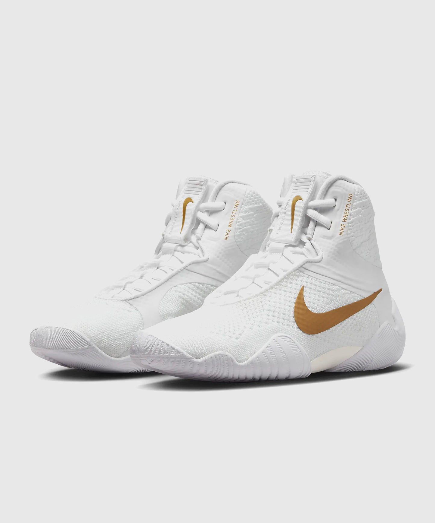 Nike Tawa Calzado de Lucha - Blanco/Oro Metálico