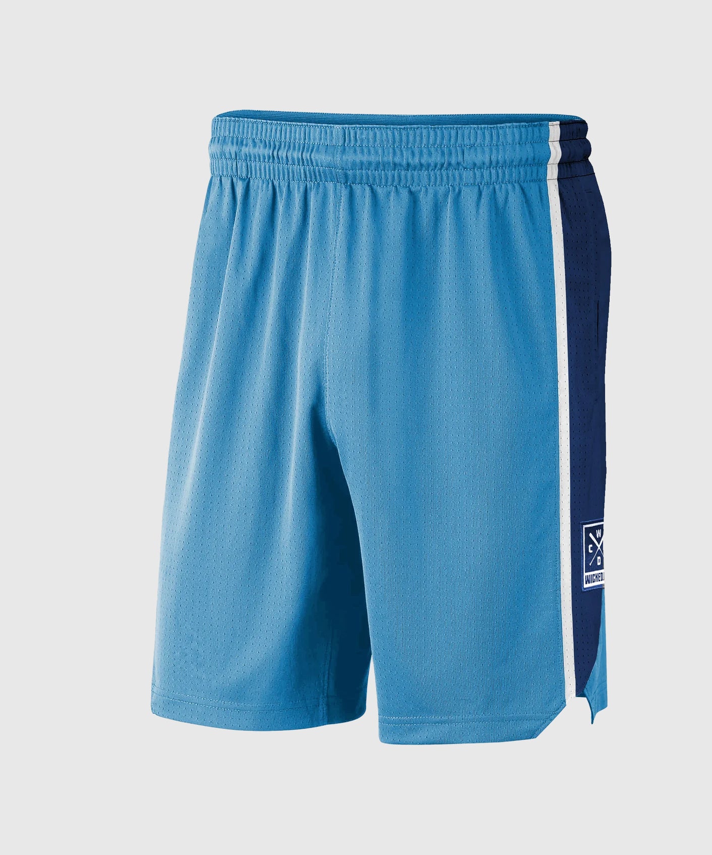 Wicked One Frontlines Pantalones Cortos - Azul Celeste