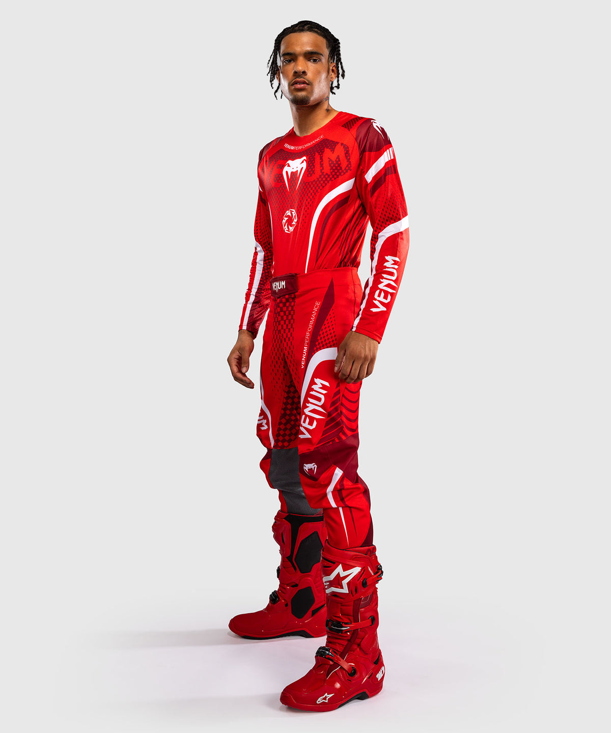 Venum MX Challenger Pantaloni da Motocross - Rosso