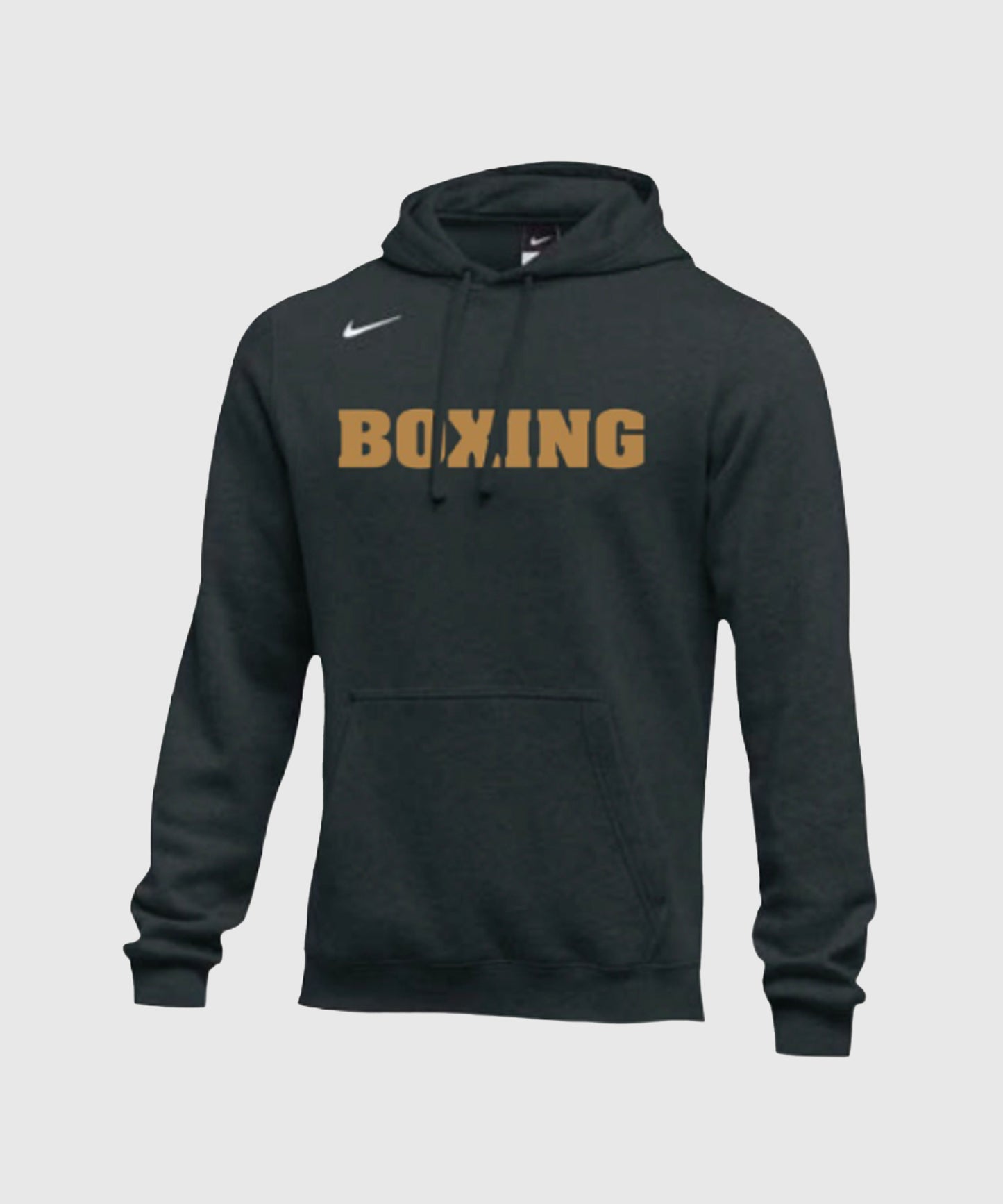 Nike Boxing Sweatshirt - Black/Metallic Gold