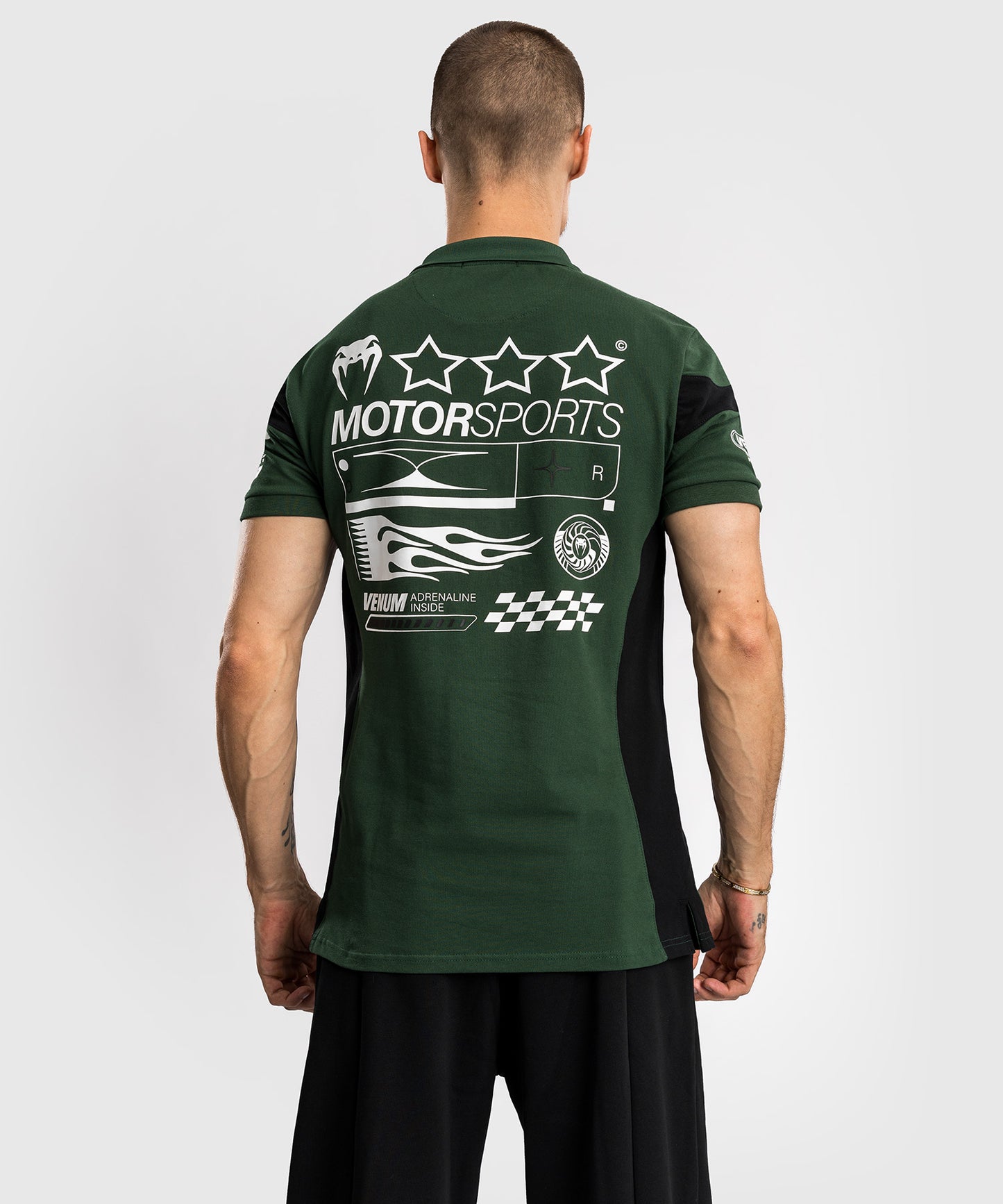 Polo en Coton Venum Motorsport - Vert Profond
