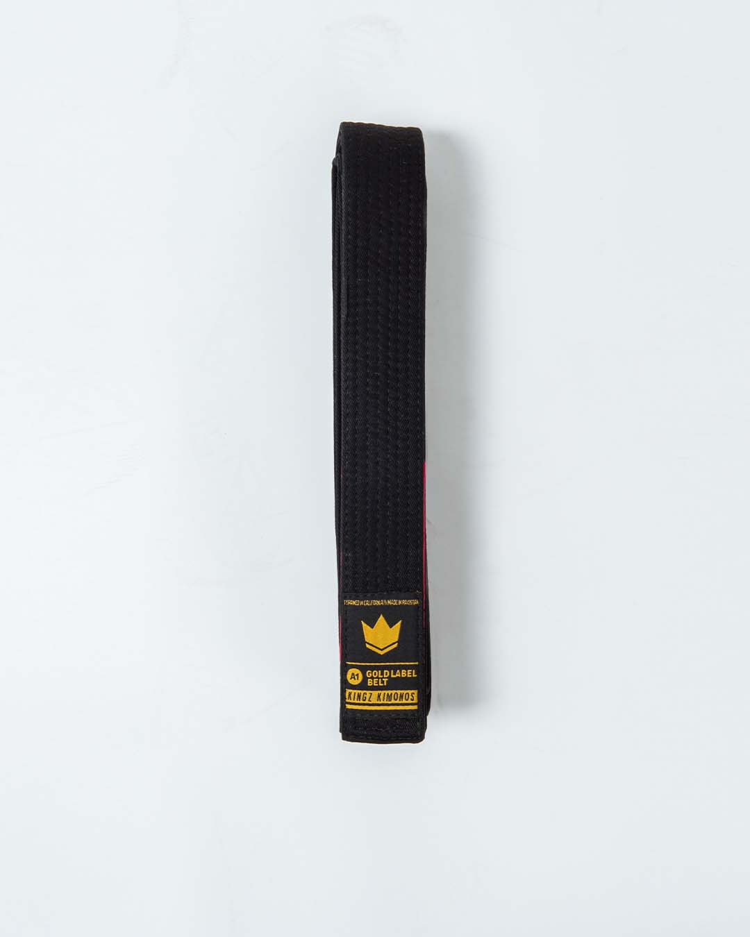 Ceinture de JJB Kingz Gold Label V2 - Noir