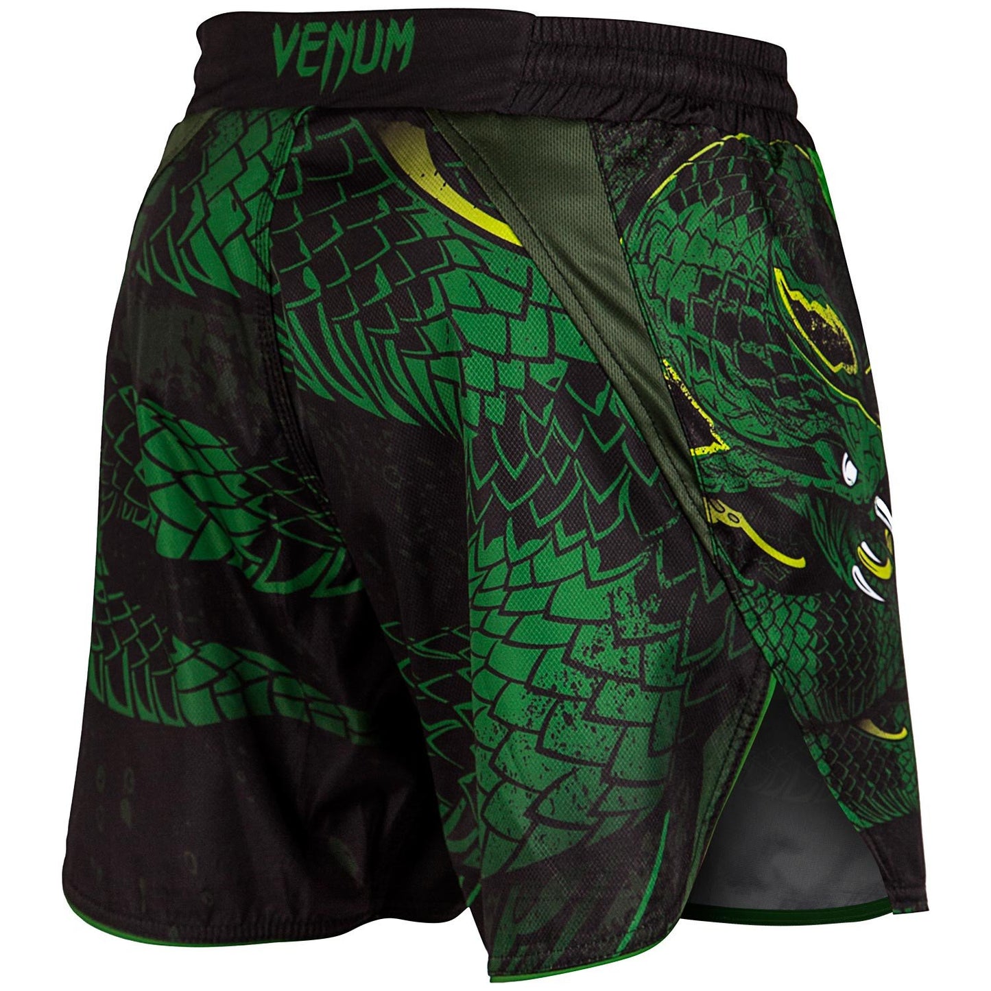 Venum Green Viper Fightshorts - Black/Green