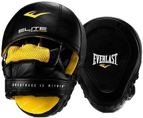 Pattes d'Ours Everlast Elite Mantis Pro - Noir
