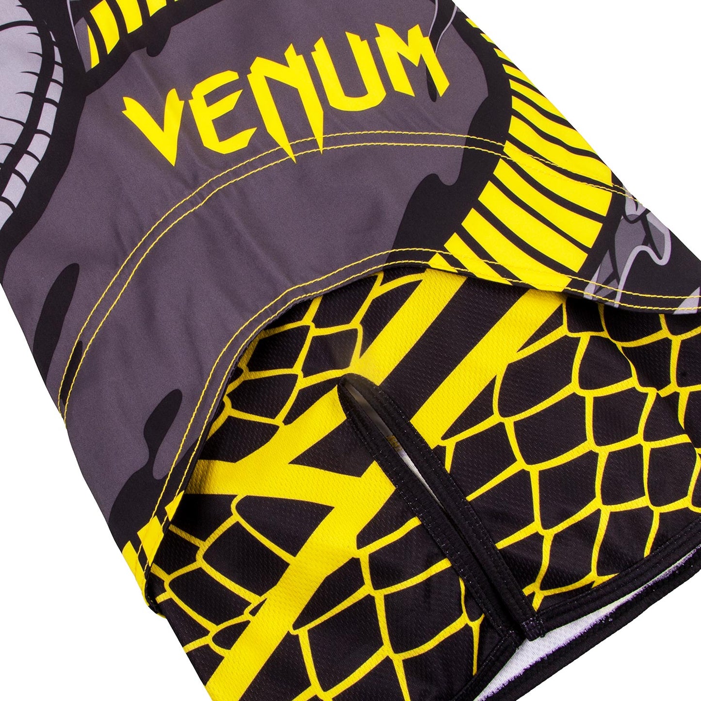 Fightshort Venum Snaker - Noir/Jaune