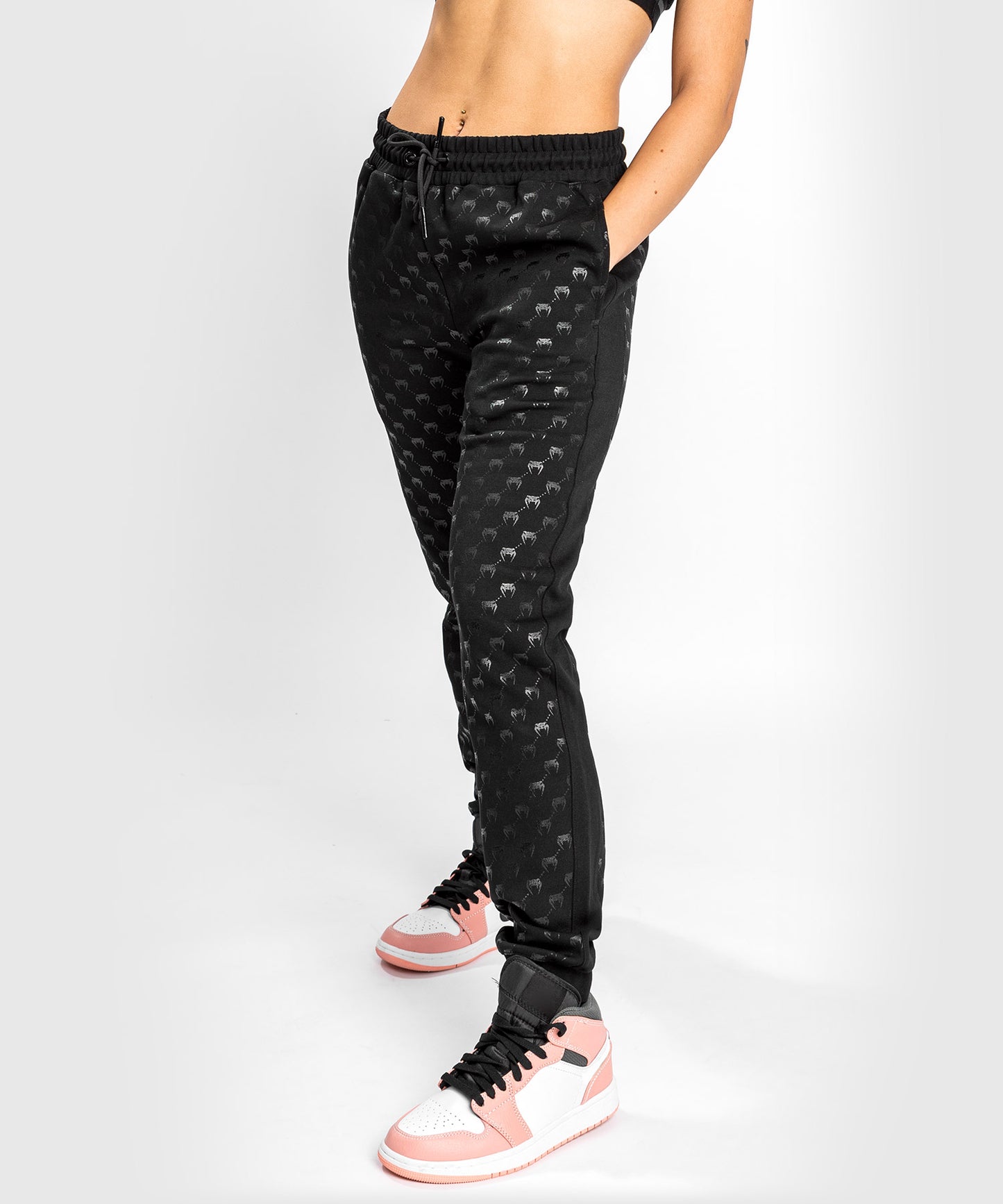Pantalon de jogging Femme Venum Monogram - Noir/Or rose