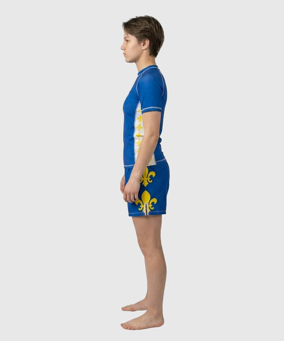 Short de combat TYCE CULTURE OF WAR Jeanne d'Arc - Bleu