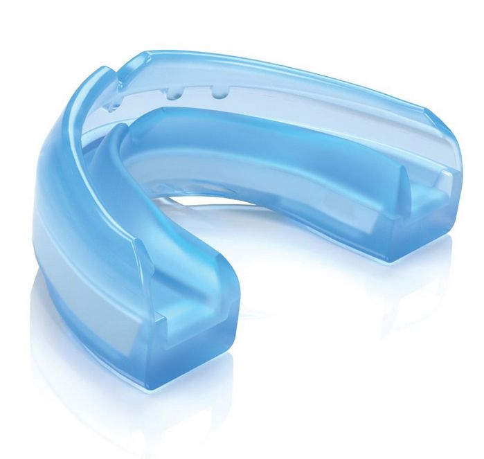Shock Doctor Adult Mouthguard for Braces – Blue