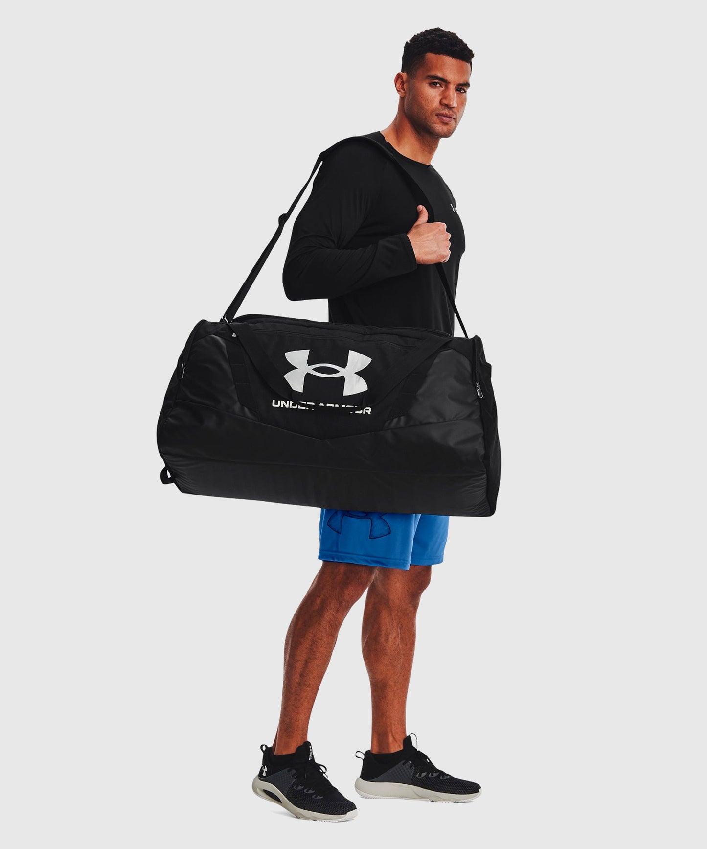 Under Armour UA Undeniable 5.0 Borsa Sportiva – Nero/Bianco