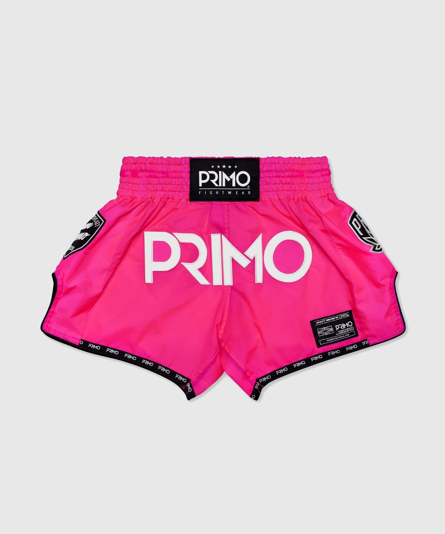 Primo Super Nylon Series Pantalones de Muay Thai - Rosa
