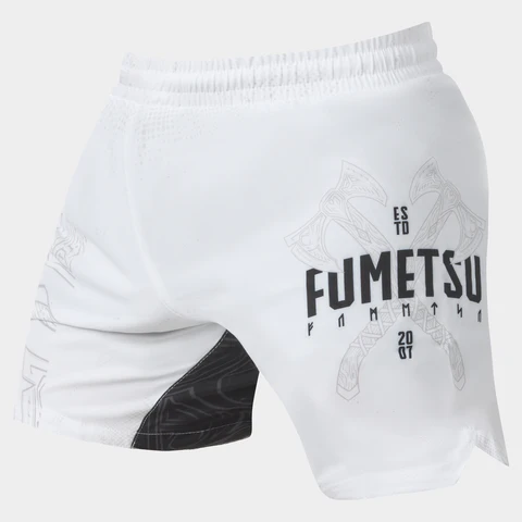 Short de MMA Fumetsu V-Lite Berserker - Blanc/Noir