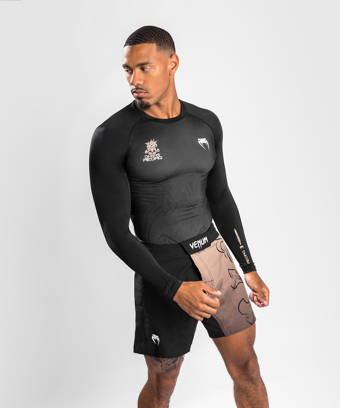 Rashguard Venum Reorg - Manches longues - Noir