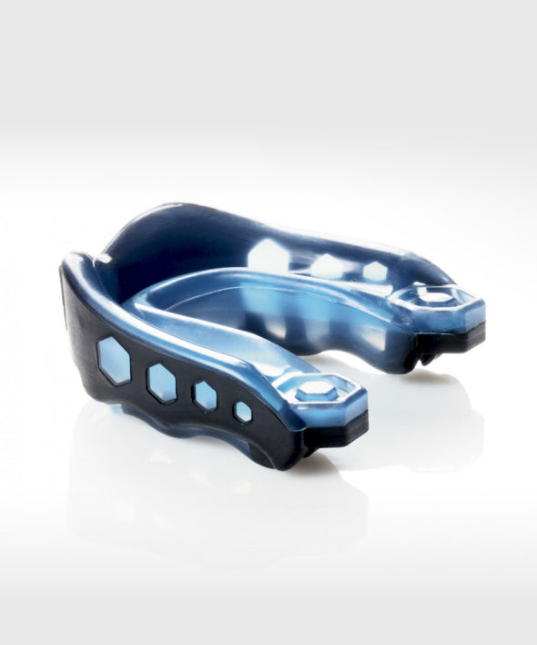 Protège-dents simple Shock Doctor "Gel Max" - Adulte - Bleu/Noir