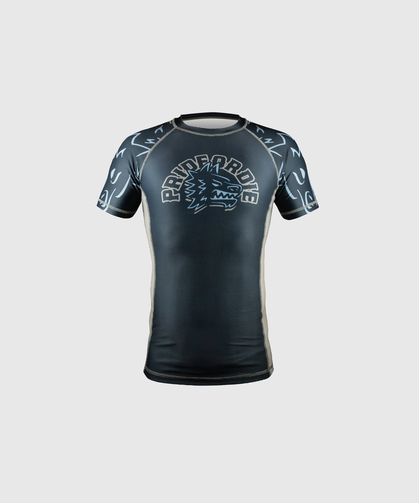 Pride Or Die Leading The Pack Long Sleeve Rashguard - Black
