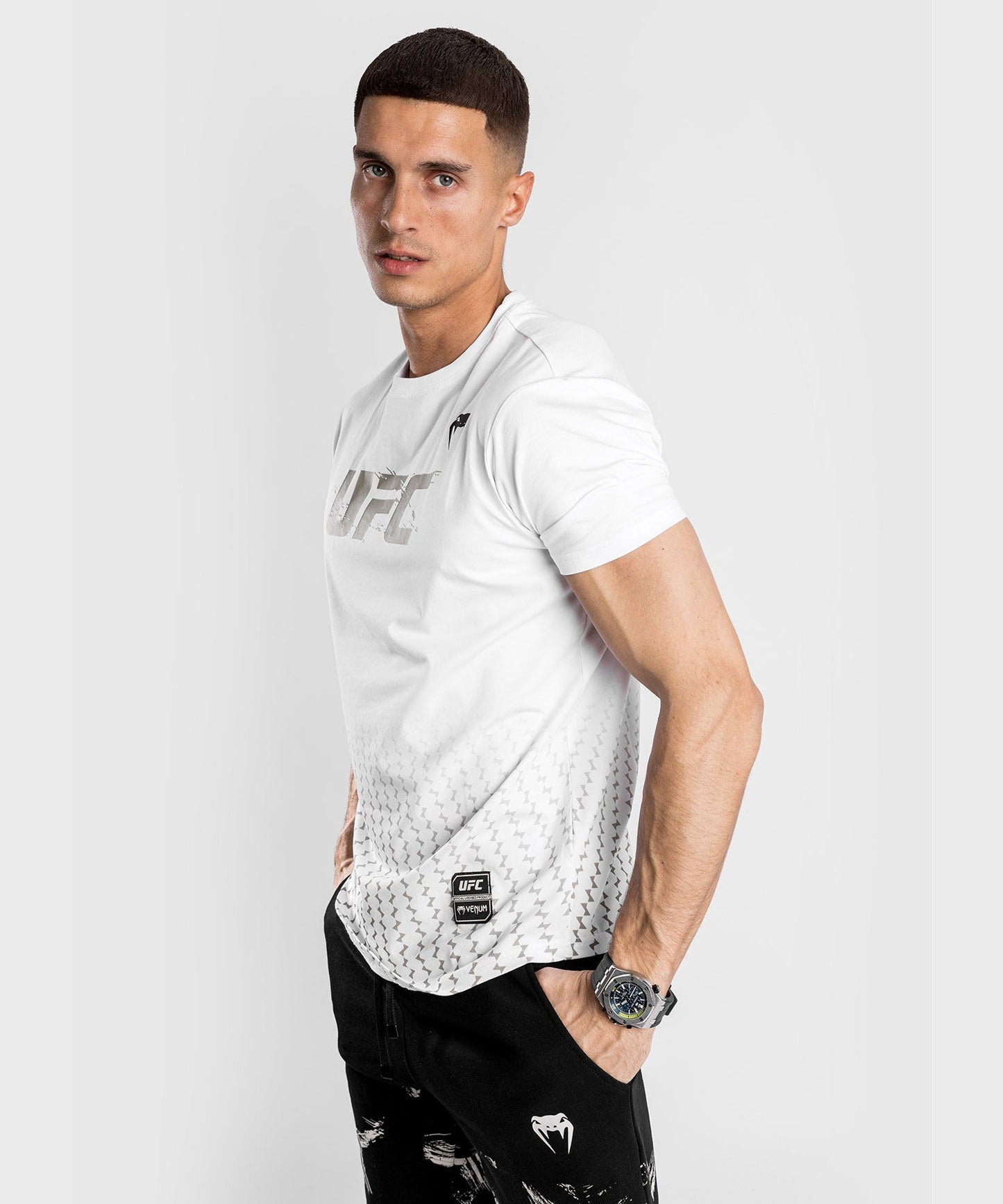 UFC T-Shirt Venum Authentic Fight Week 2.0 - Short Sleeve - White