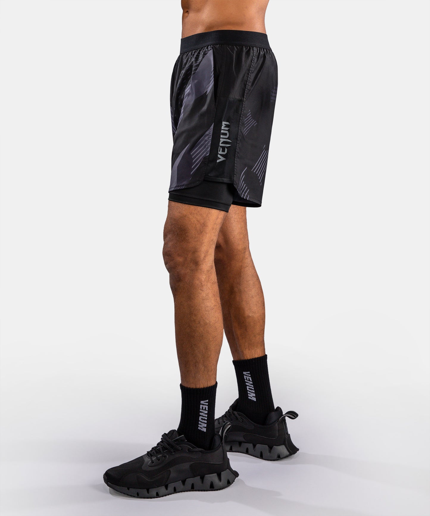 Venum No-Gi 6.0 Trainingsshorts - Schwarz/Grau