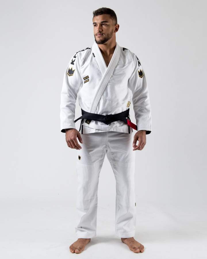 Kimonos de JJB Kingz Comp 450 V6 - Blanc