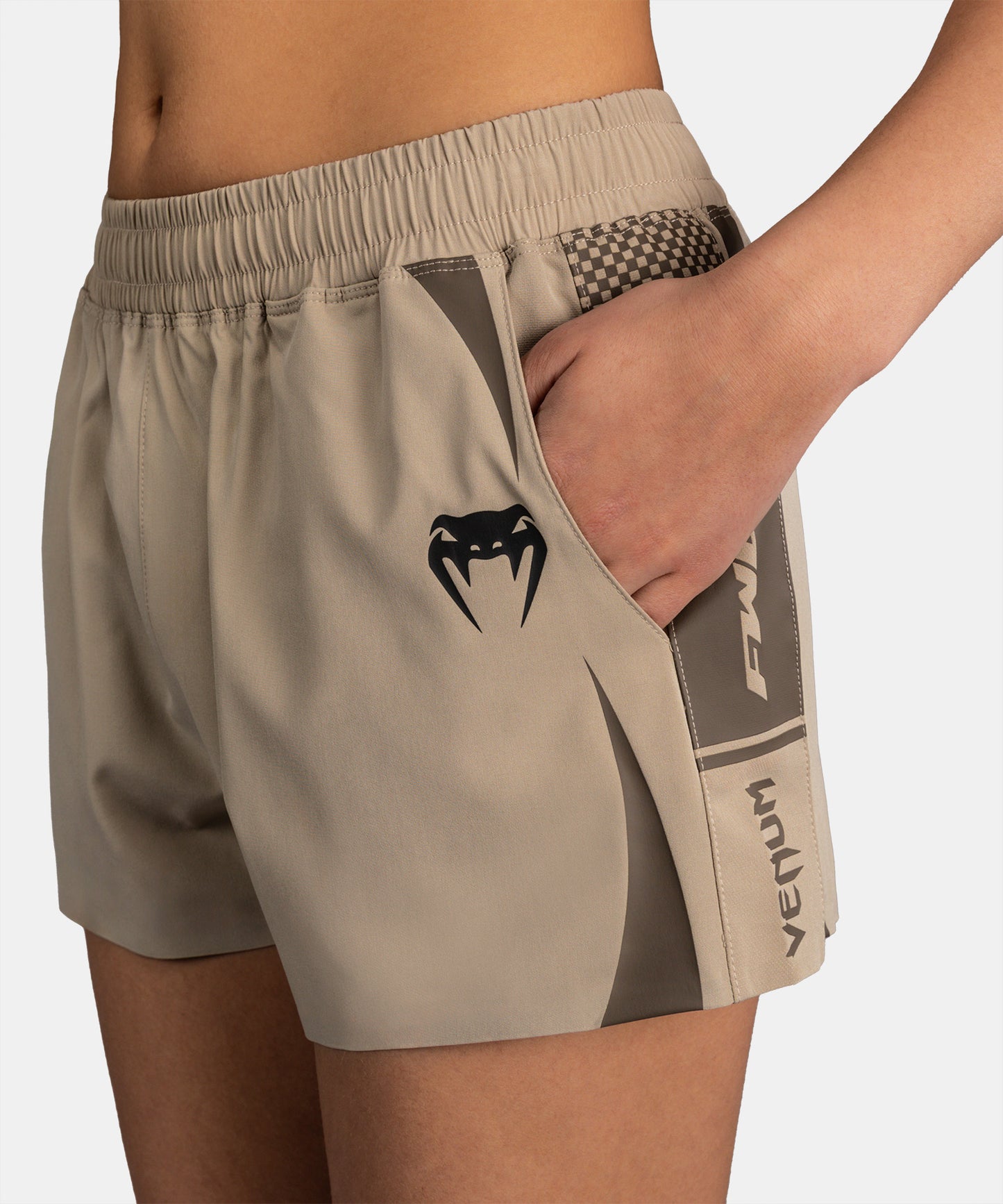 Short Technique pour Femme Venum UFC Unity by Venum Authentic Fight Week - Sable