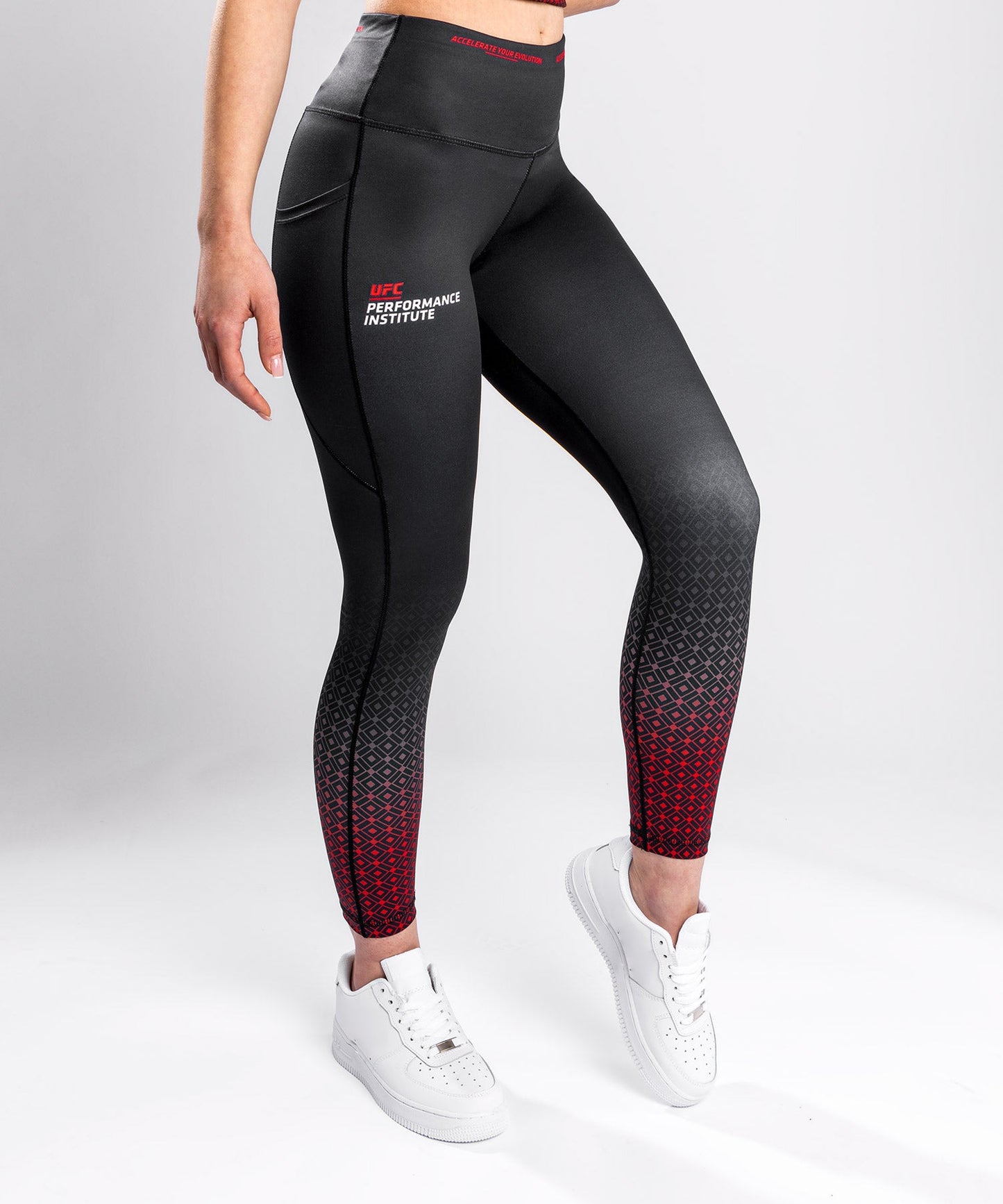 Venum Performance Institute UFC Legging - Black/Red