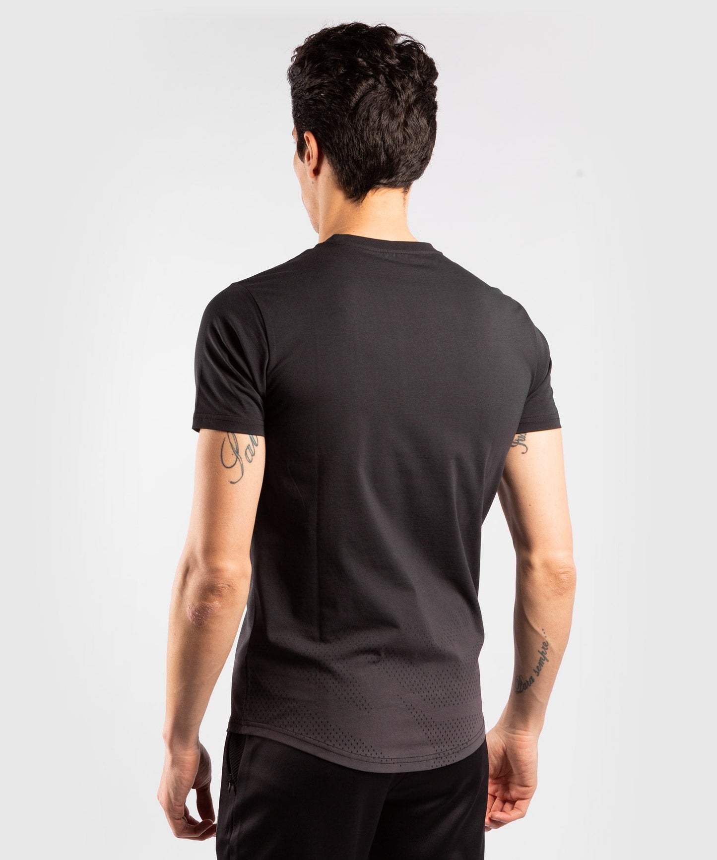 UFC Men's Cotton Short Sleeve T-Shirt Venum Authentic Fight Week - Black